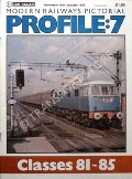 Book cover of Classes 81 - 85 by MARSDEN, Colin J. (ed.)